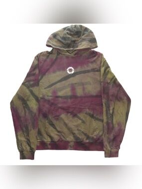 Trophy Hunting Green Camo Hoodie Pullover Sweater Tie
Dye USA Size S